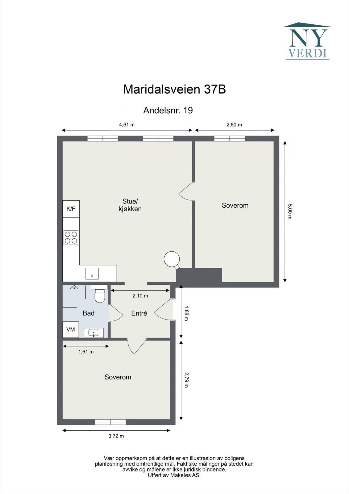 Plantegning. Galleribilde