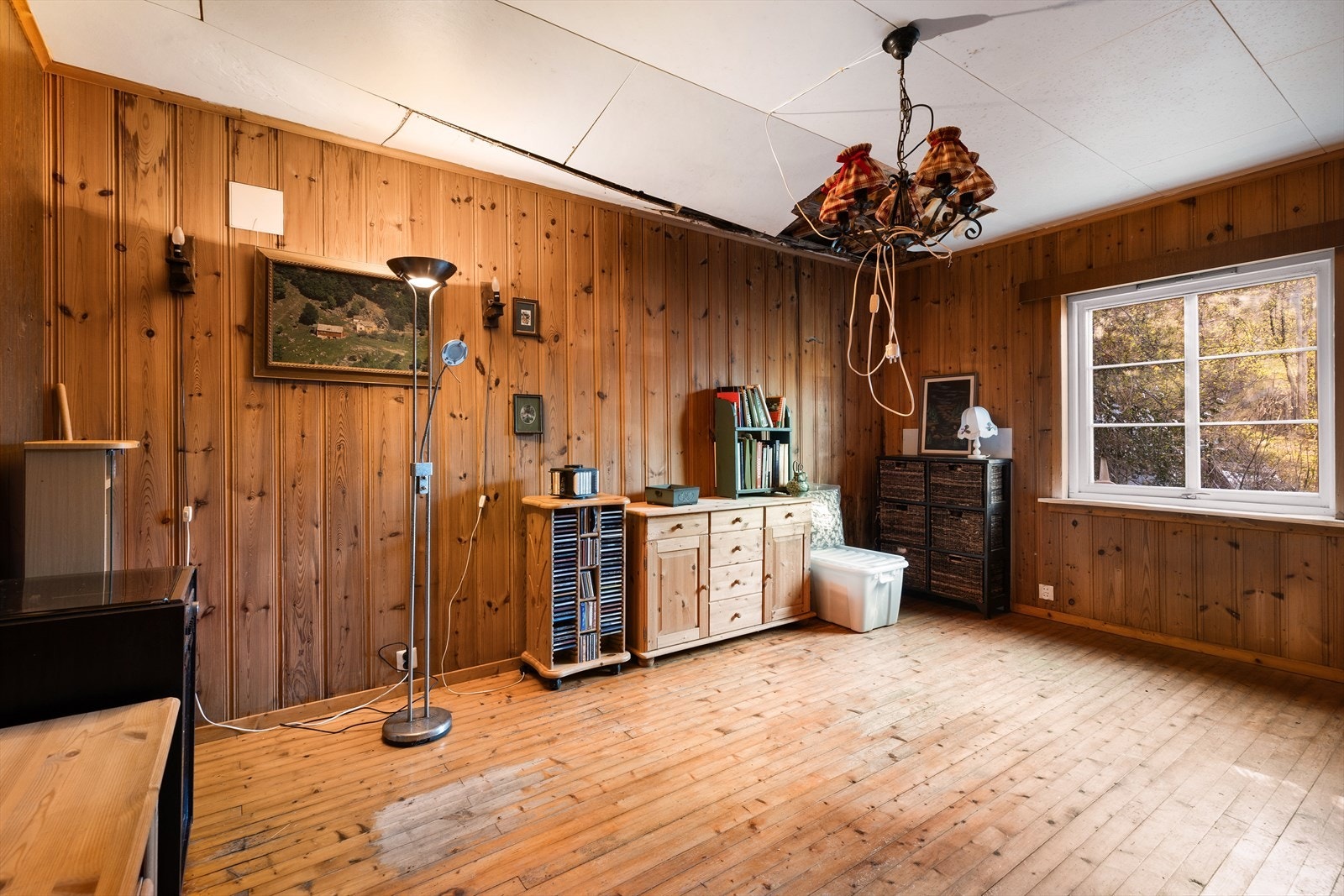 Stue/soverom. Galleribilde