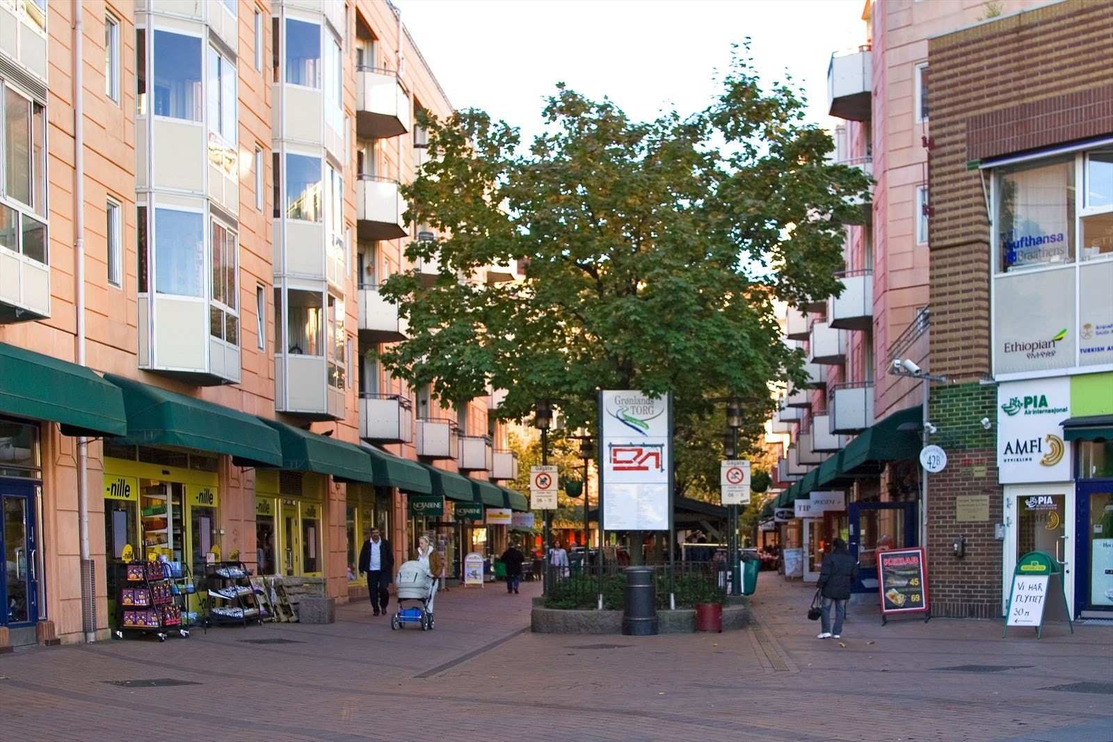 Grønland Torg. Galleribilde