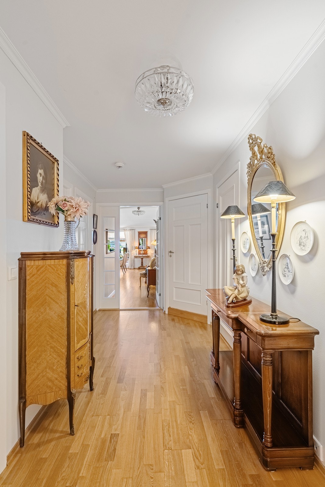 Lys og innbydende entré Galleribilde