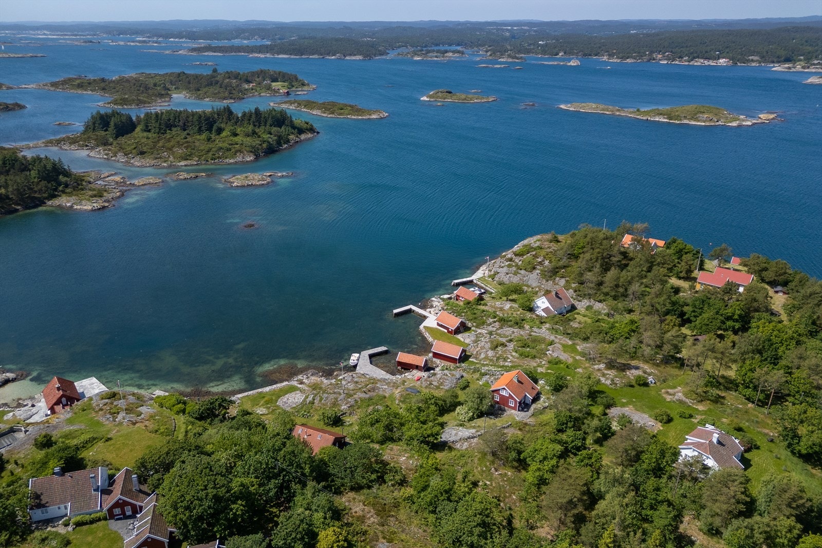 Kort avstand med båt til fastland (ca 5 min) Galleribilde