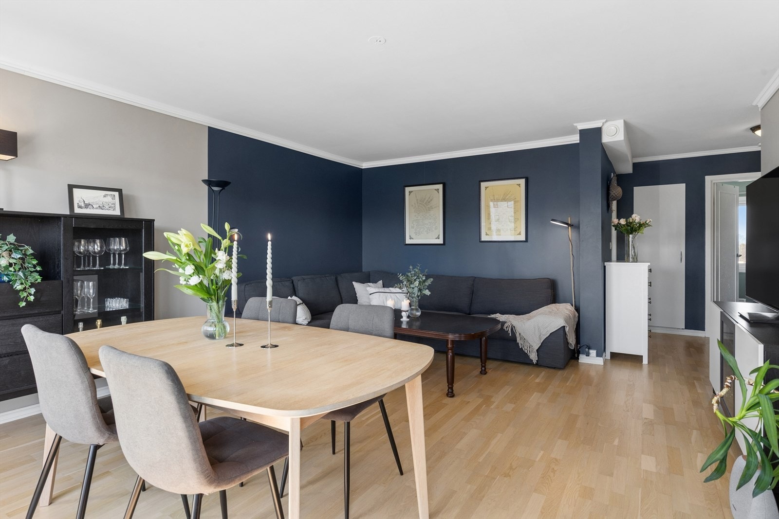 God plass til ulike innredningsmuligheter. Galleribilde