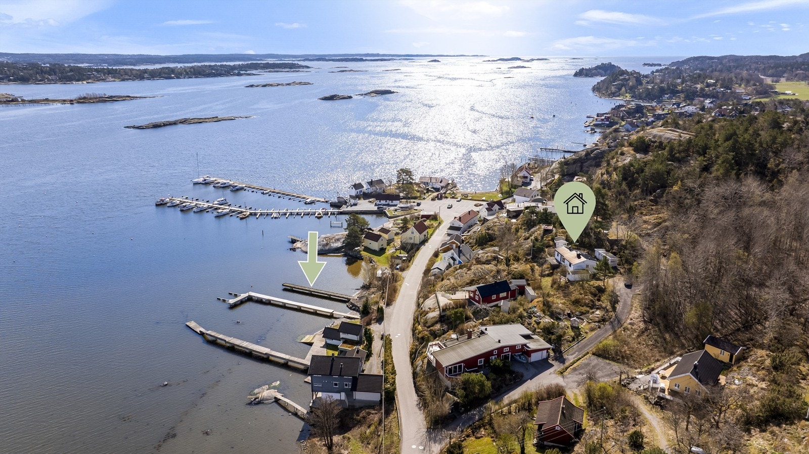Når slike eiendommer først skifter eier, skjer det sjelden - og det er mange år siden sist en tilsvarende eiendom har vært tilgjengelig på Lahelle Galleribilde
