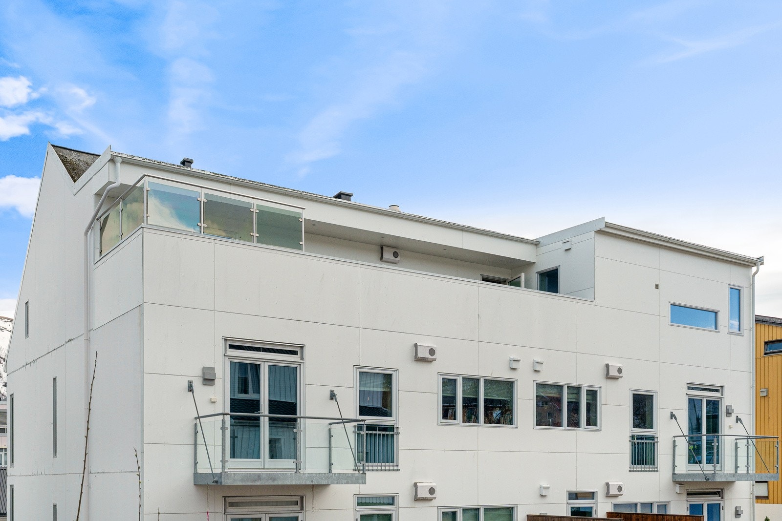 Privat takterrasse på ca 28 kvm.