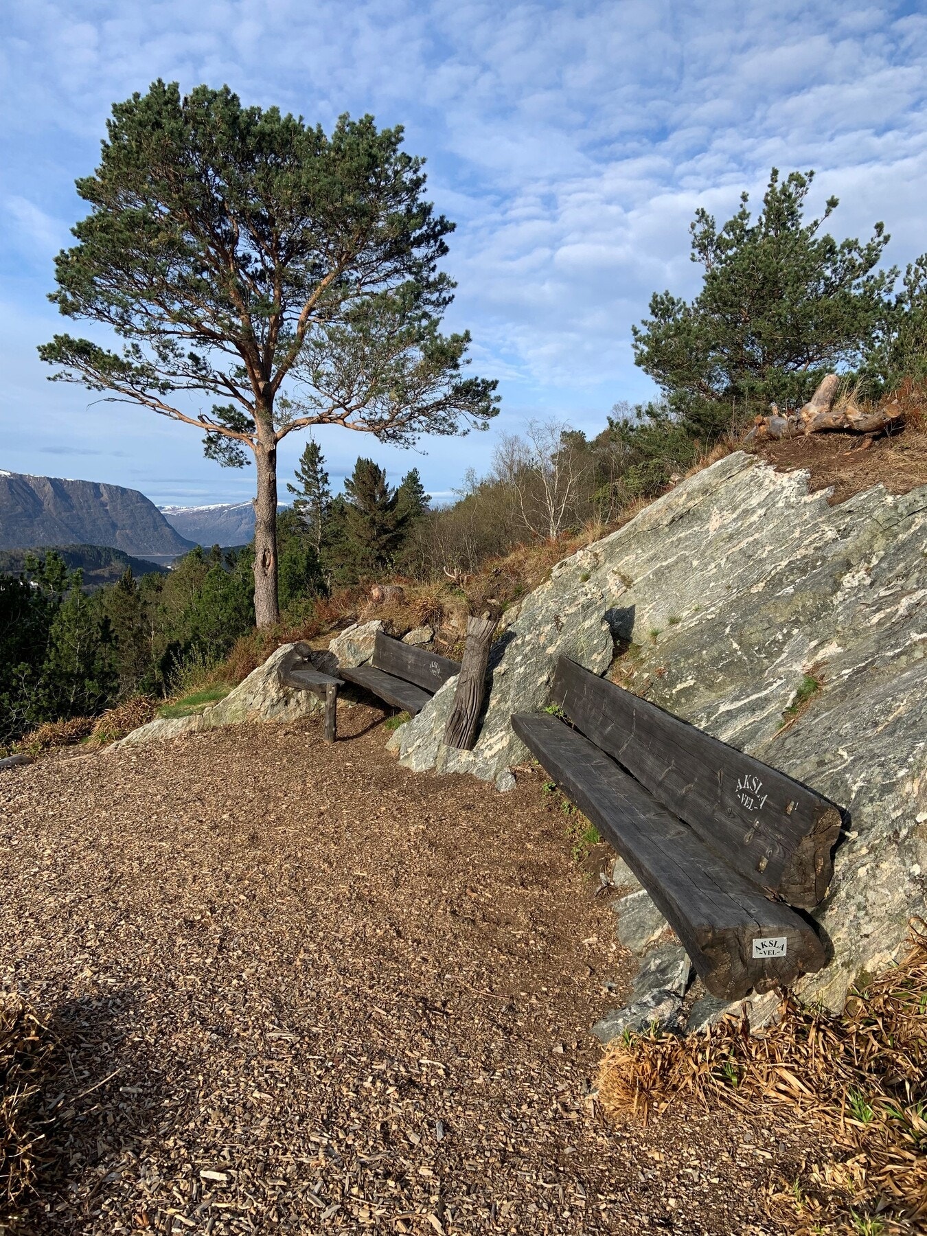 Selgers private foto. Her kan en nyte fine stunder med fin utsikt. Galleribilde