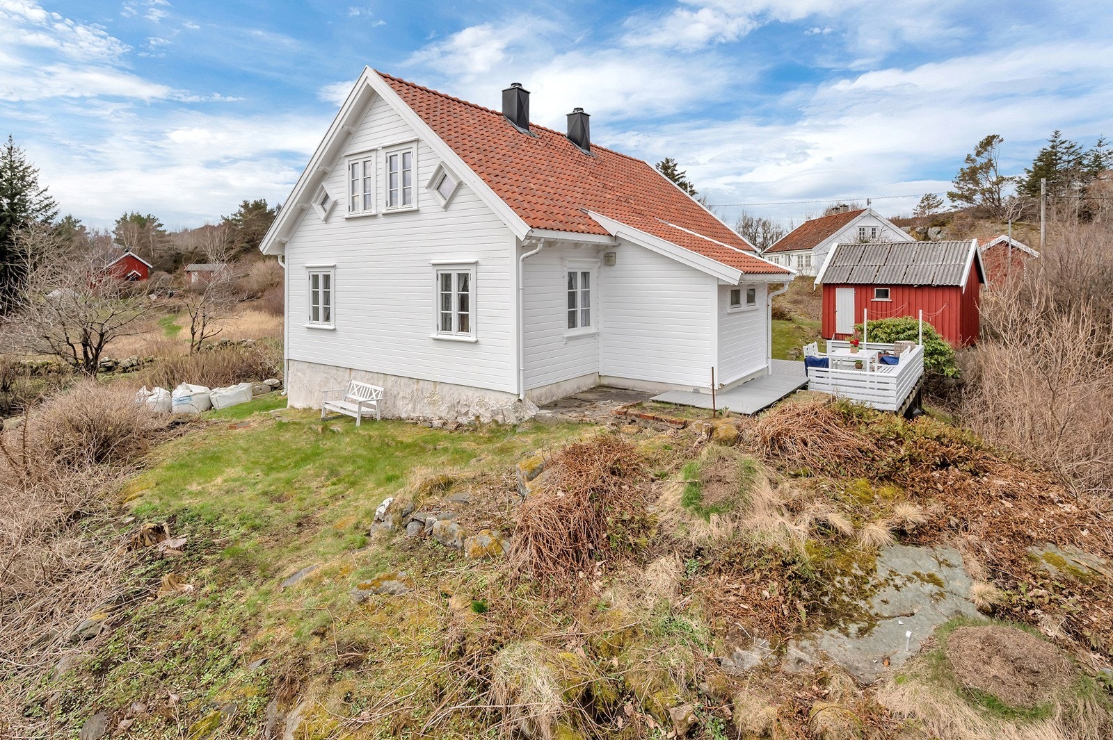 I 2018 ble det lagt ny kledening på østsveggen. Galleribilde