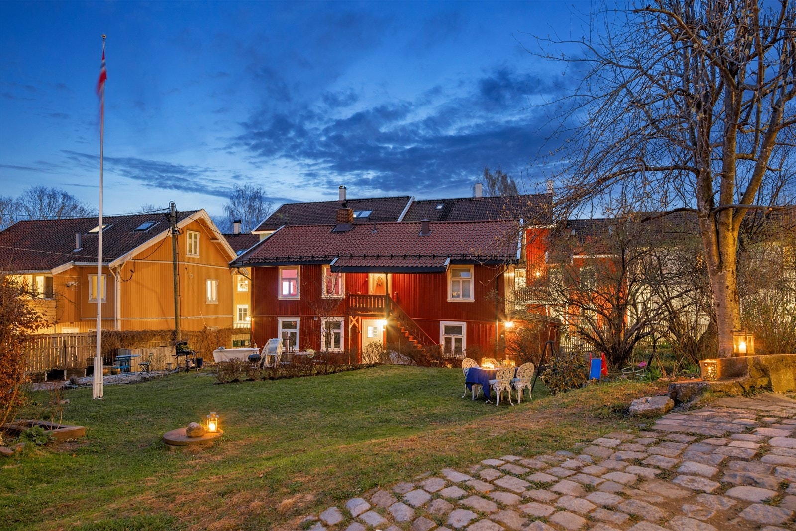 En egen liten oase midt i byen, hvor man kan trekke seg tilbake og nyte rolige omgivelser. Galleribilde