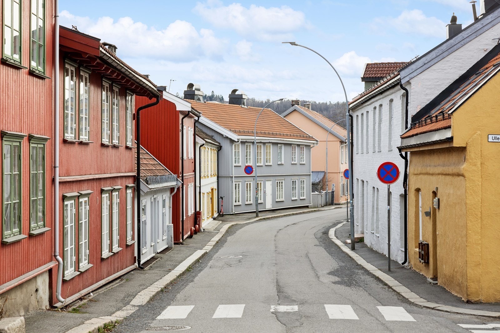 Flotte Normannsgata, med sin ikoniske trehusbebyggelse. Galleribilde