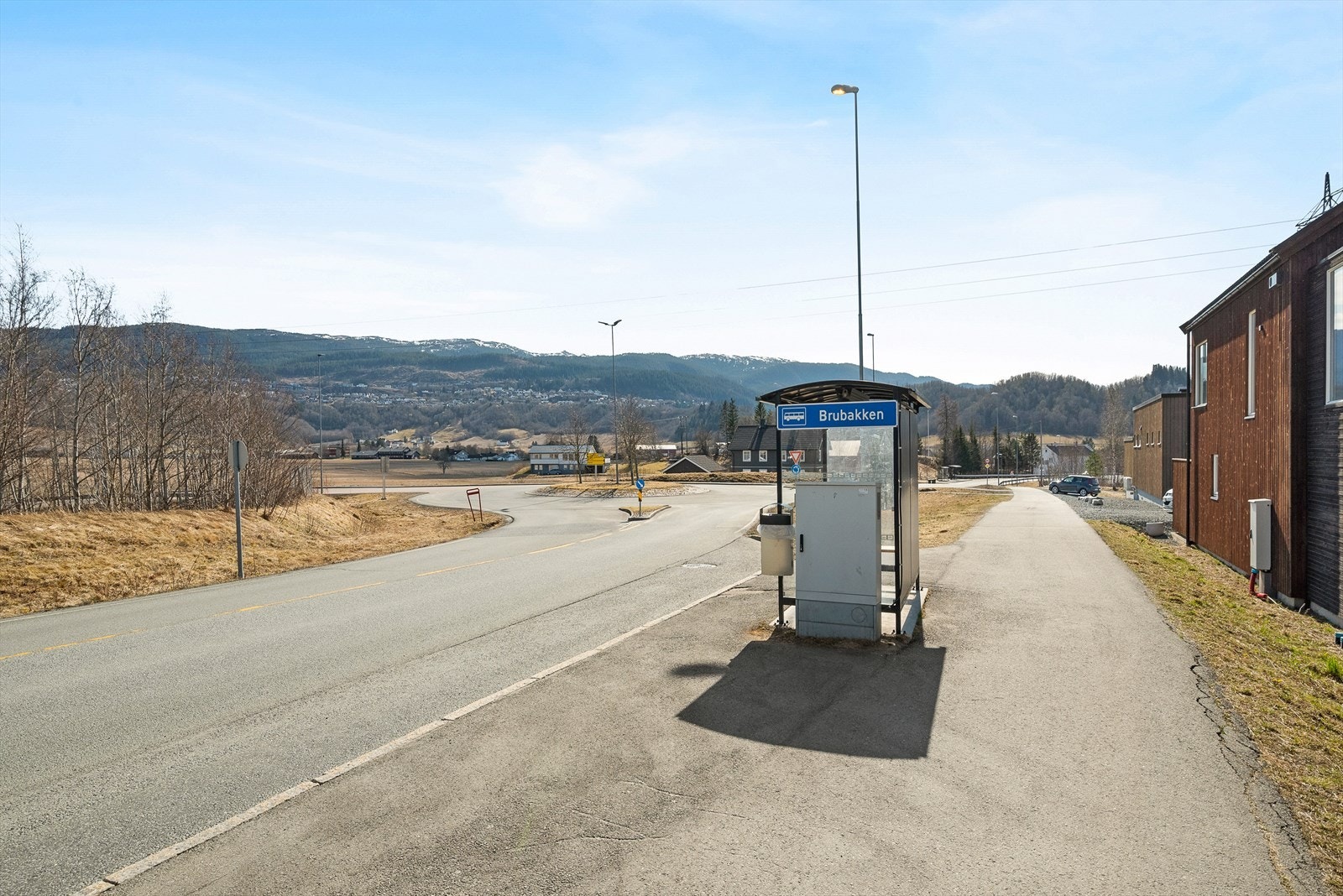 Kort vei til nærmeste bussholdeplass Galleribilde