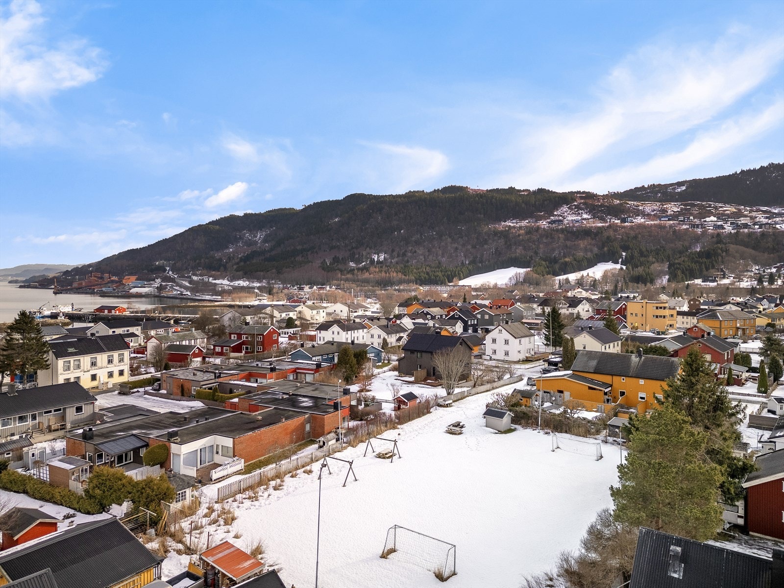 Dronefoto Galleribilde