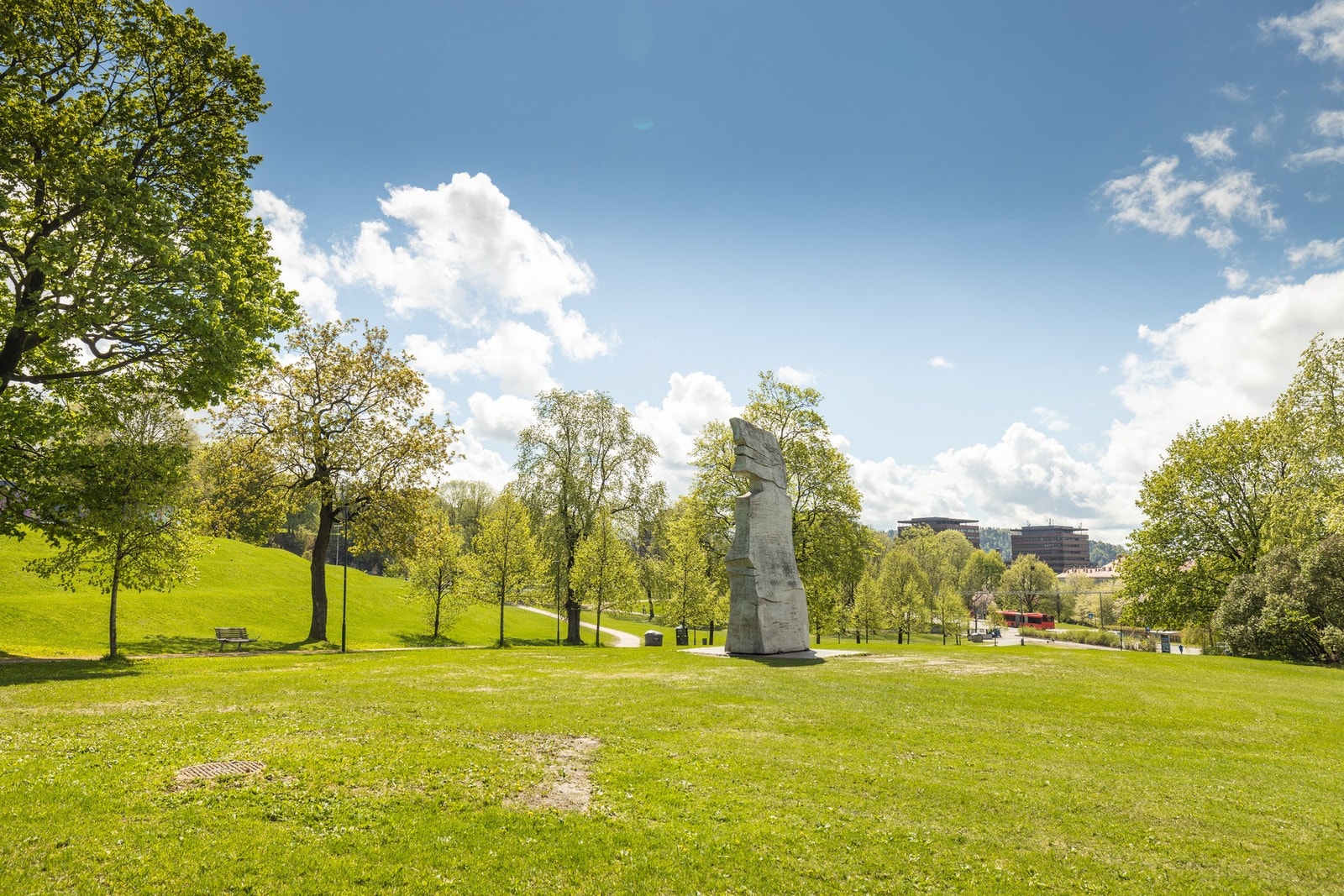 Det er mange flotte parker i nærområdet. Galleribilde