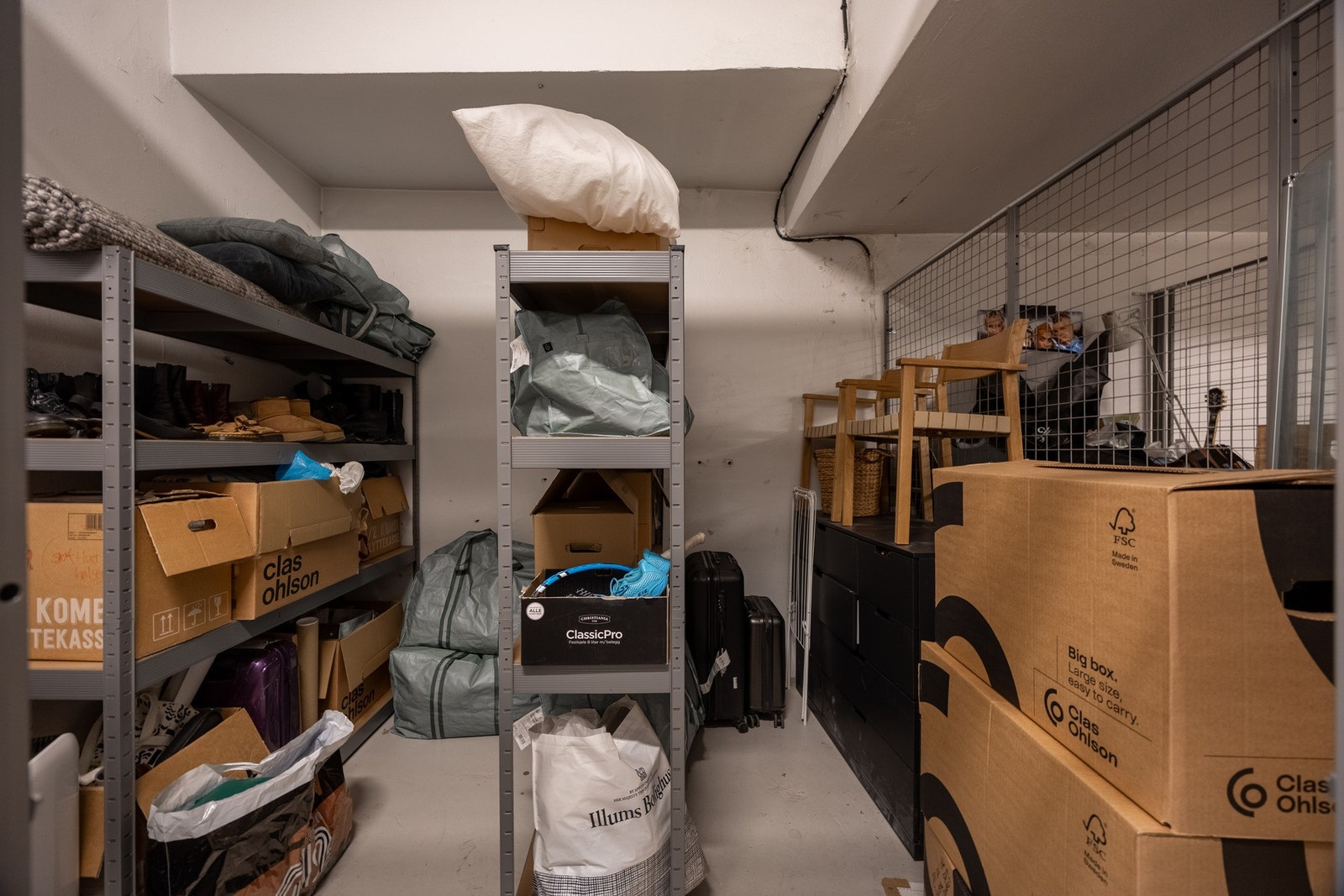 Stor disponibel bod på 8 kvm. Galleribilde