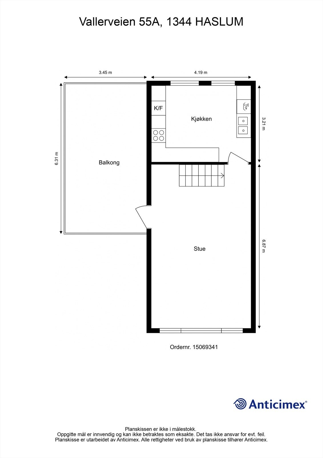 Plantegning Galleribilde