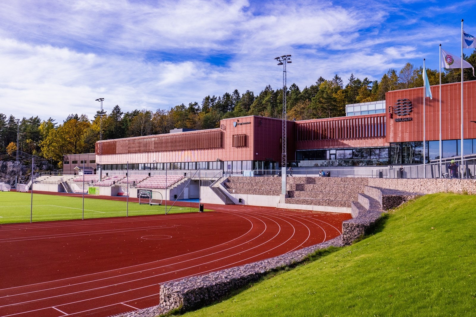 Bølge og Seiersten stadion Galleribilde