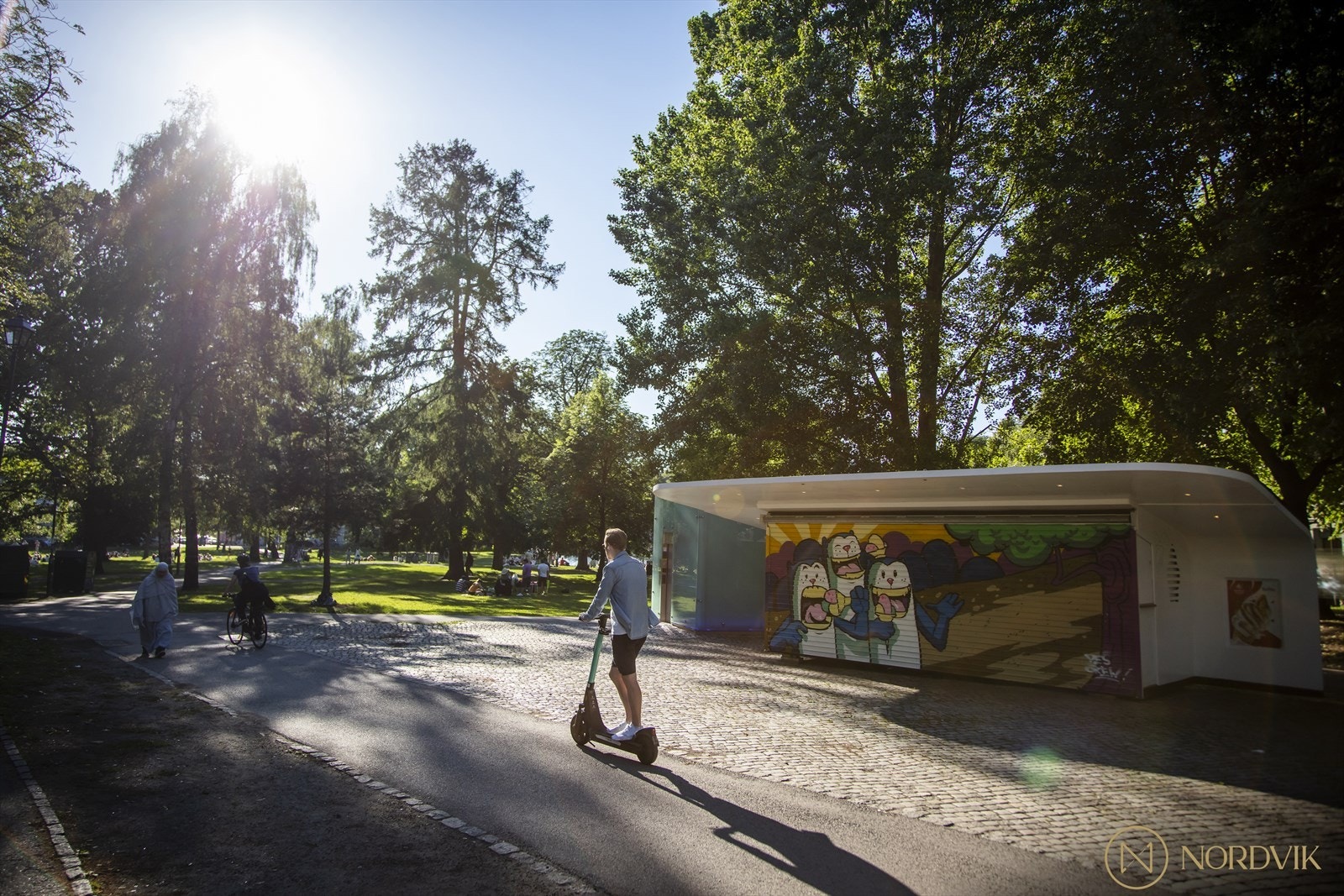 Sofienbergparken i umiddelbar nærhet Galleribilde