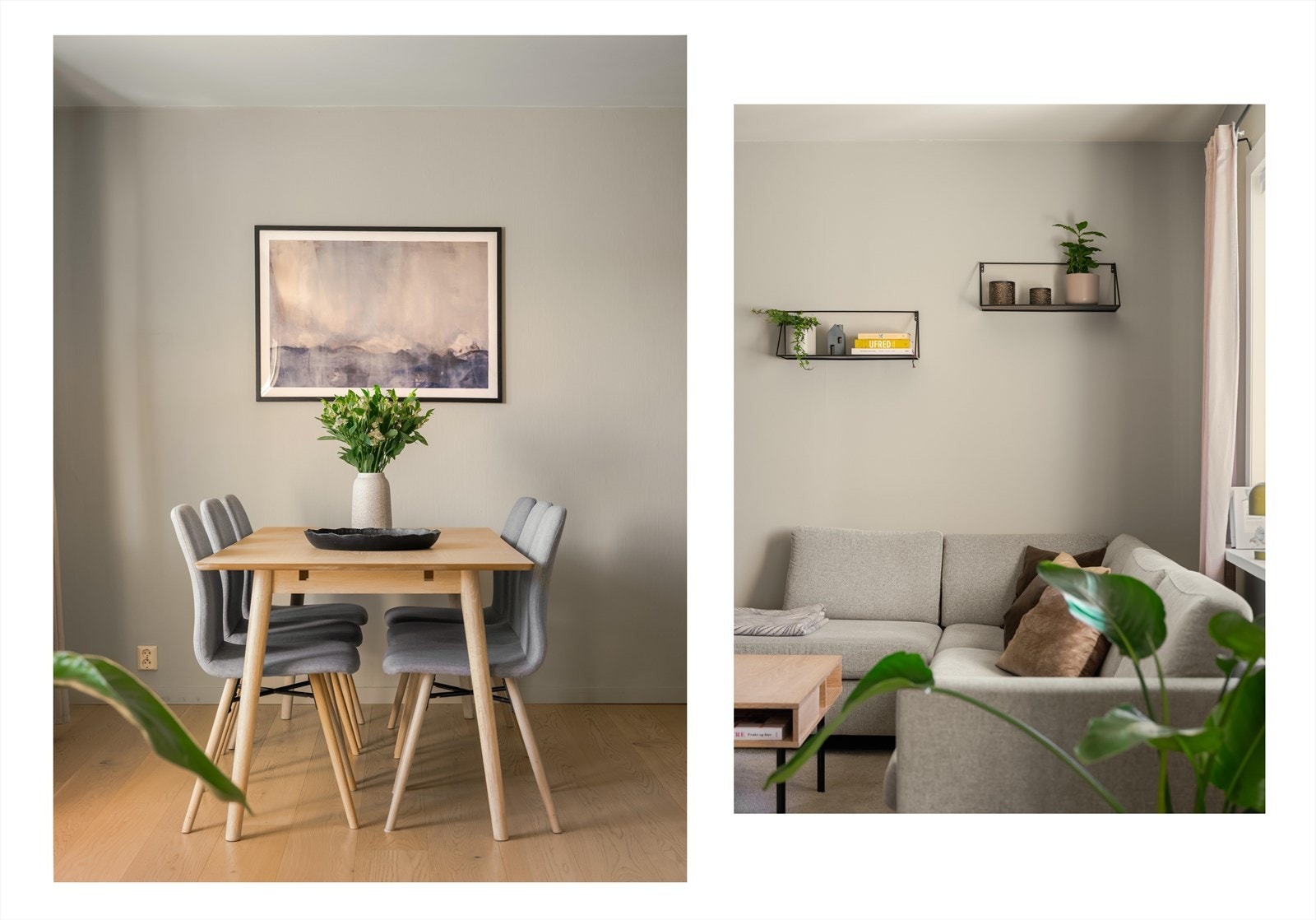 Det romslige spisebordet innbyr til sosiale sammenkomster og gode middager. Galleribilde