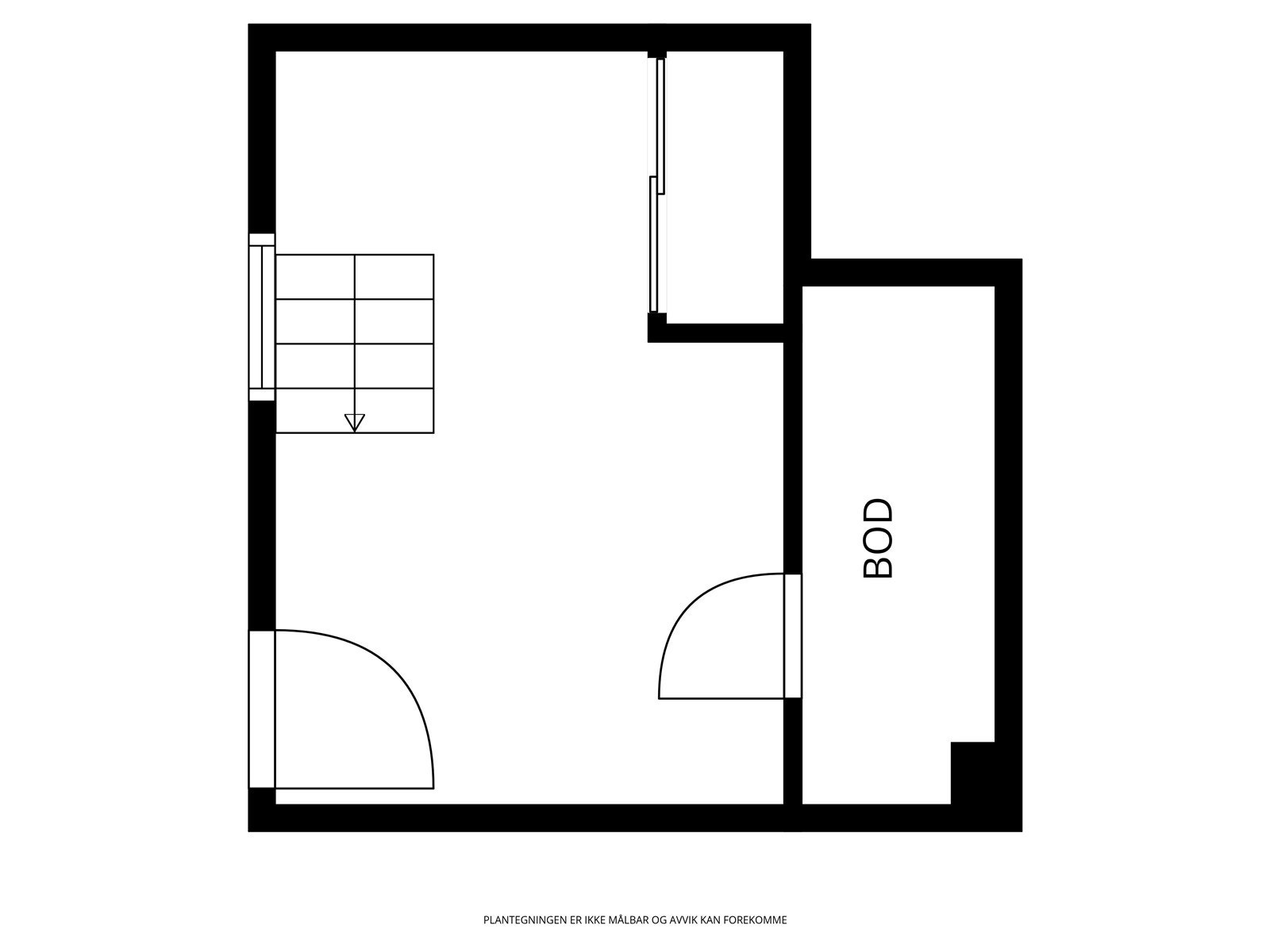 Plantegning 1.etg. Galleribilde