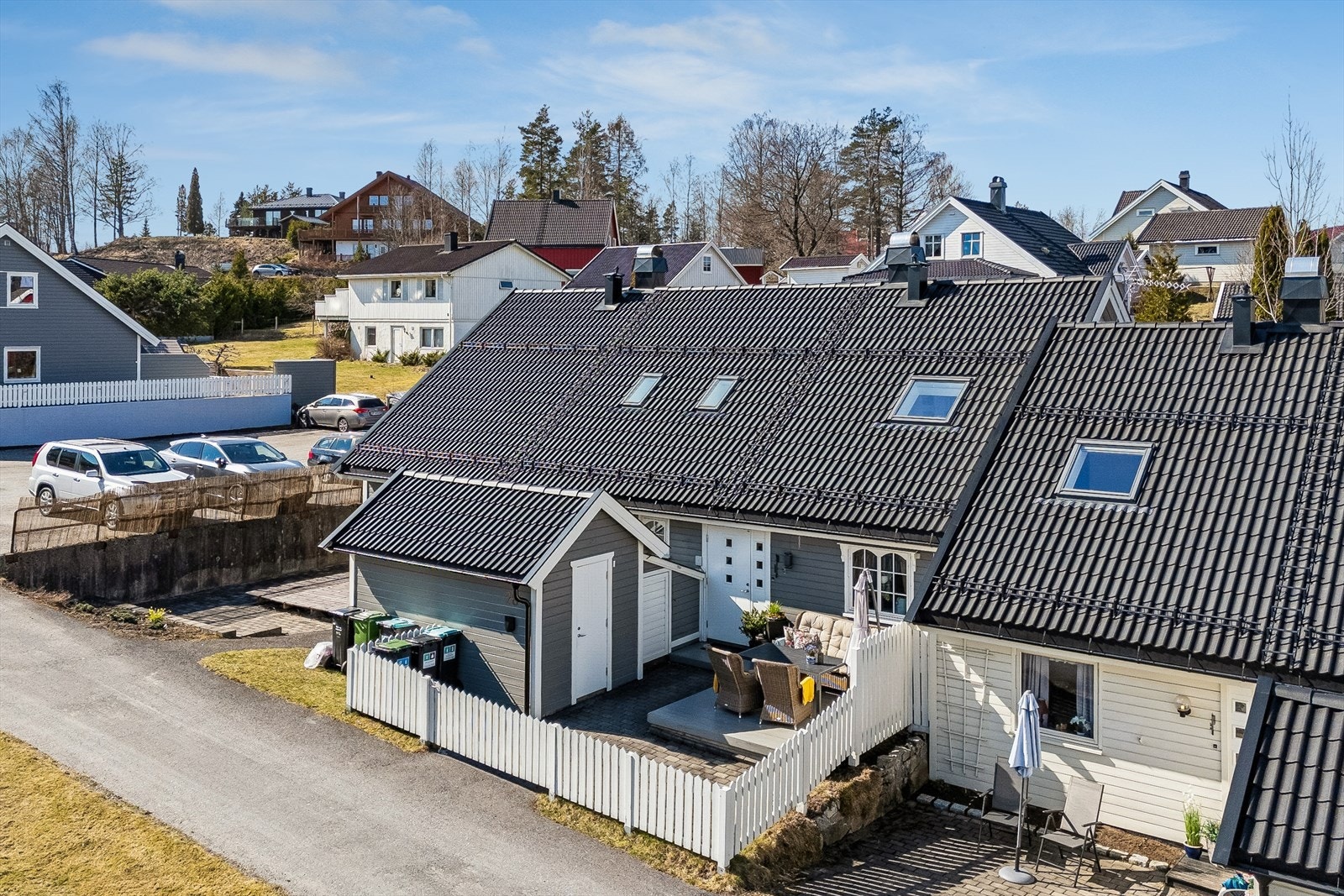 Boligen har fått tekket taket med ny takstein i 2020. Galleribilde