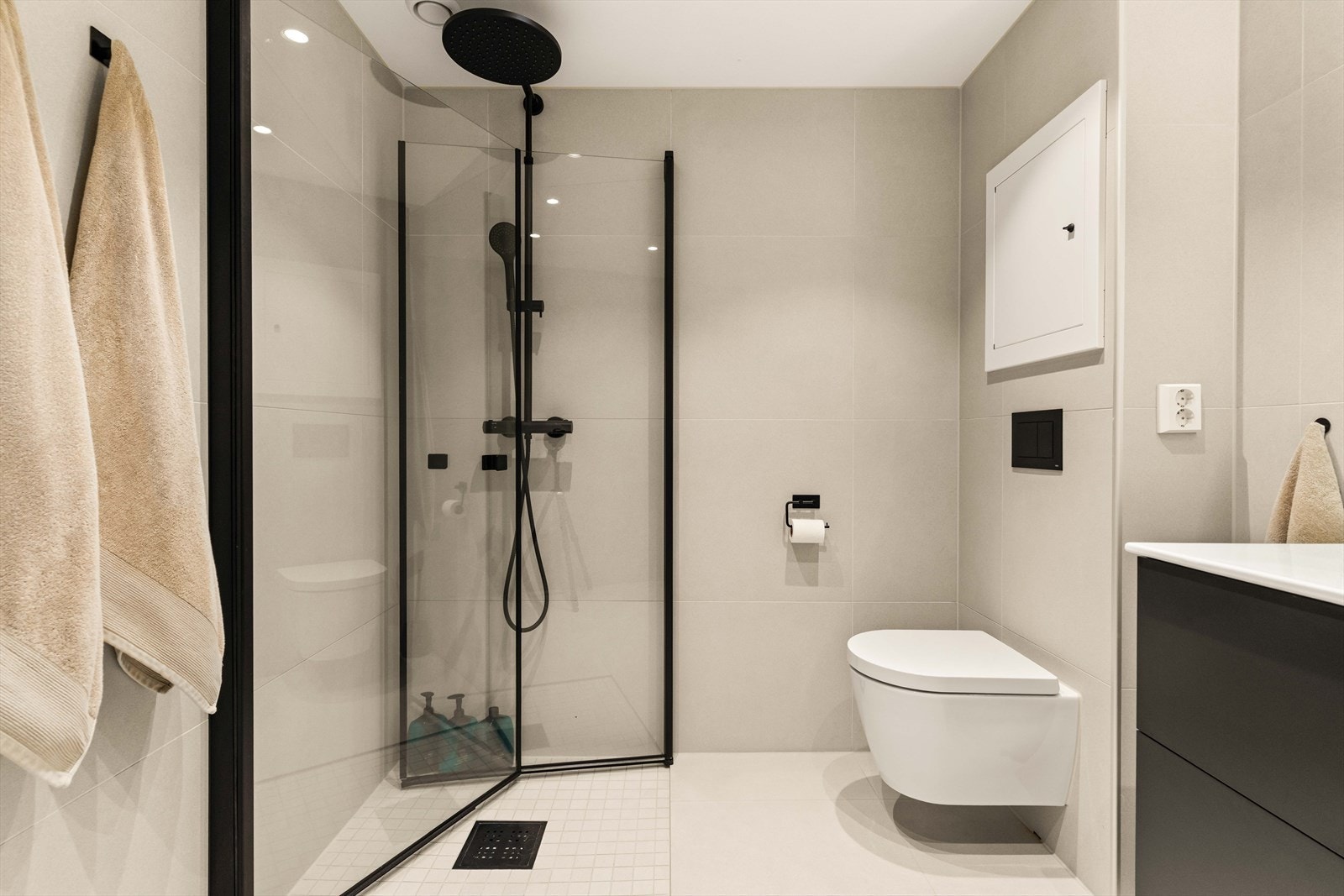 Badet er oppusset i 2021 i regi av borettslaget. Galleribilde