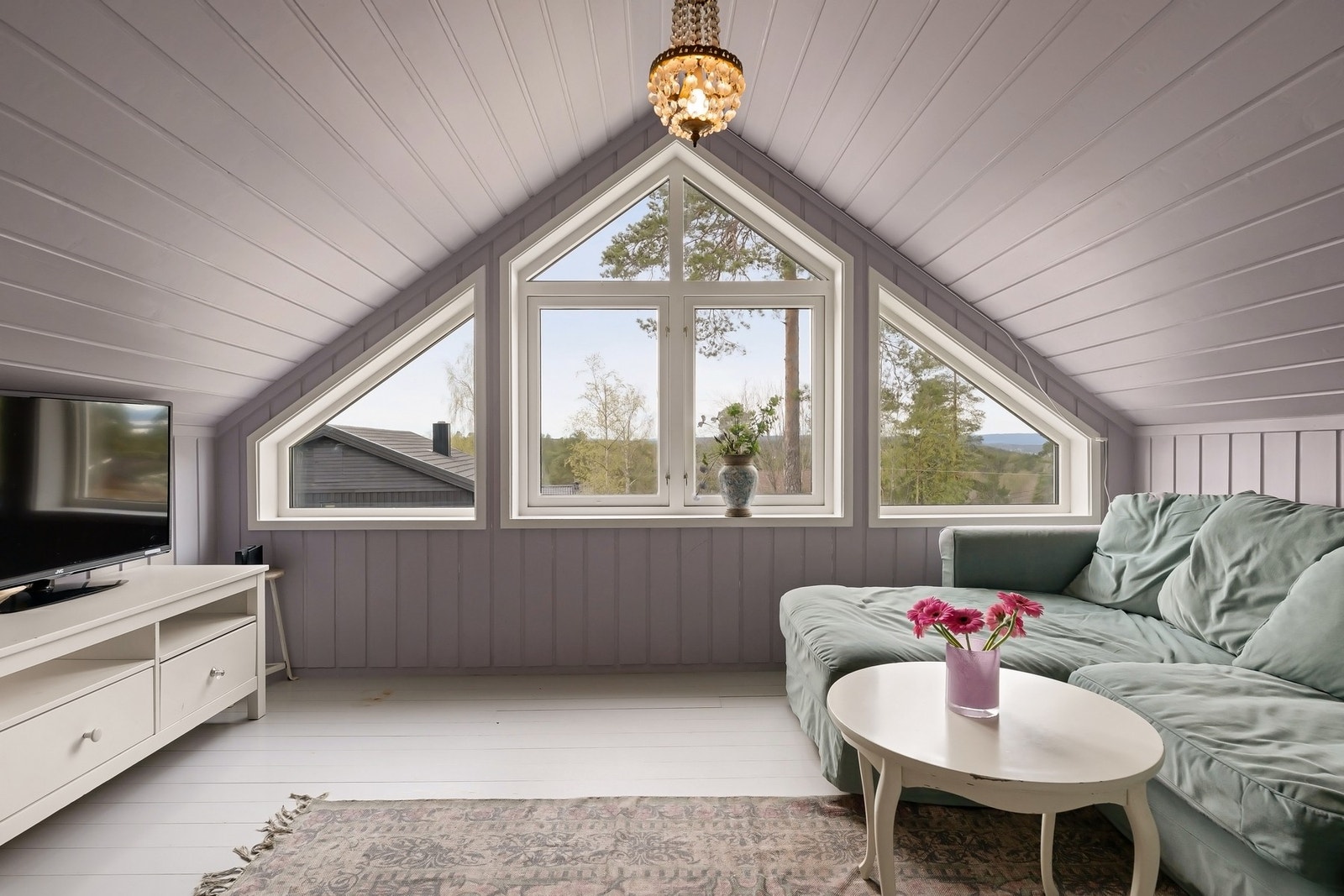 Loftstue Galleribilde