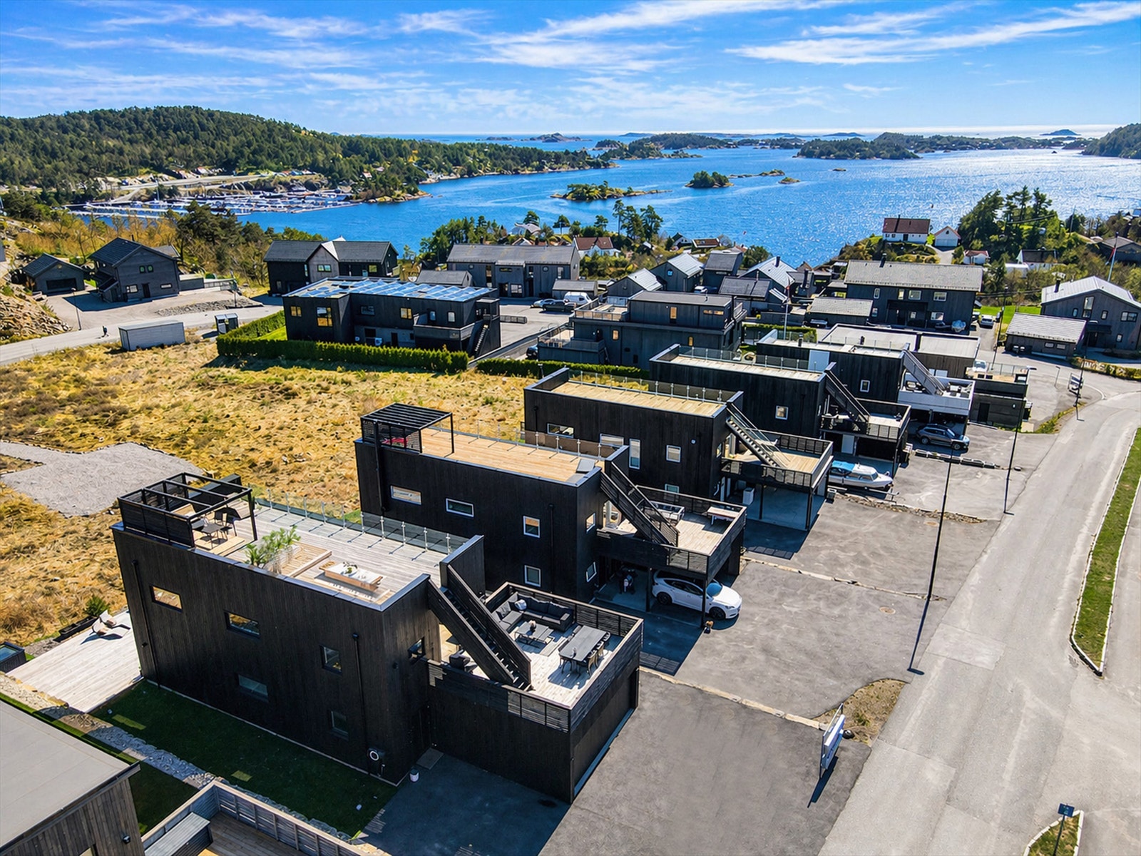Dronebilde Galleribilde