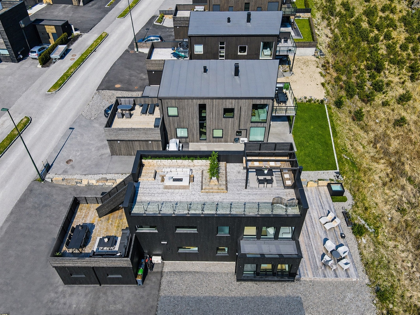 Dronebilde Galleribilde