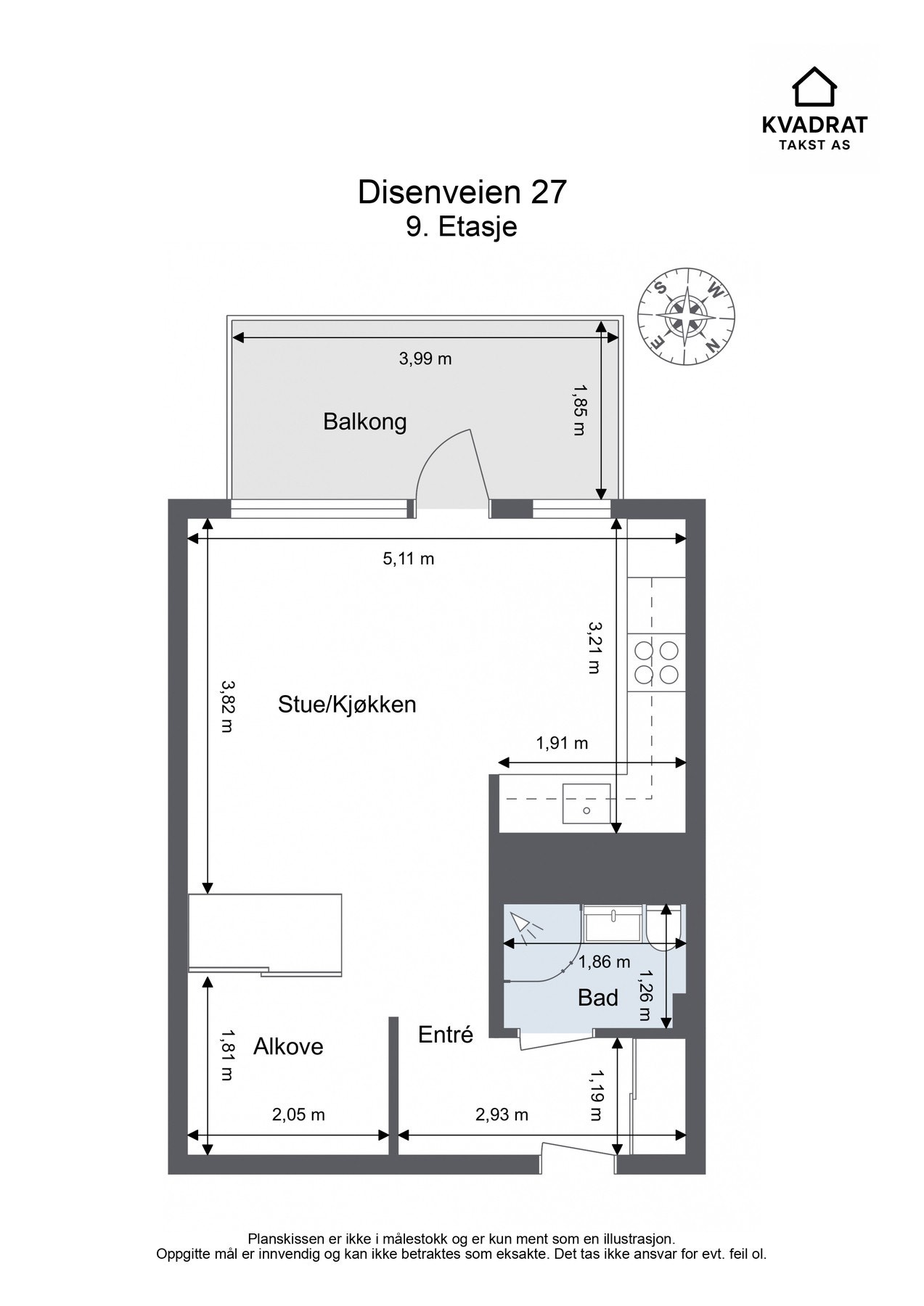 Planskisse. Galleribilde