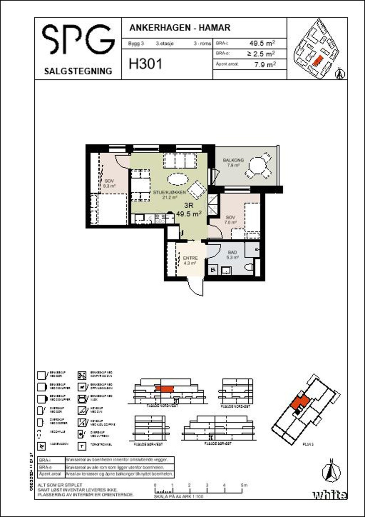 Plantegning. Galleribilde