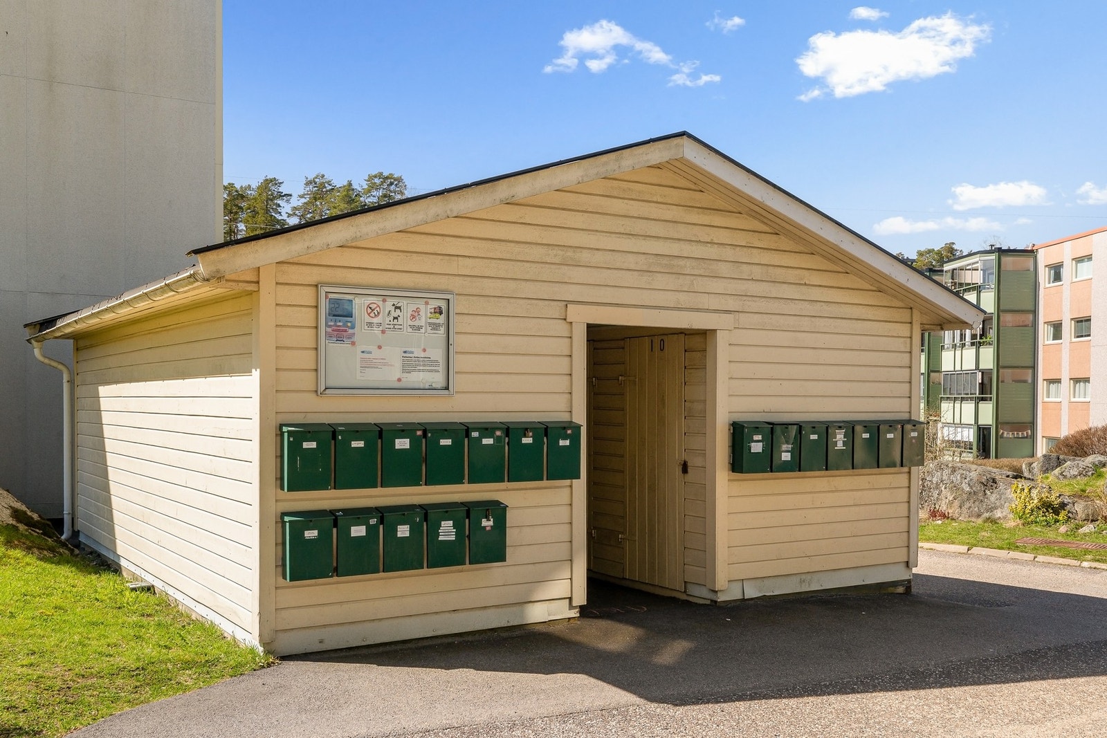 Det medfølger også utvendig bod Galleribilde