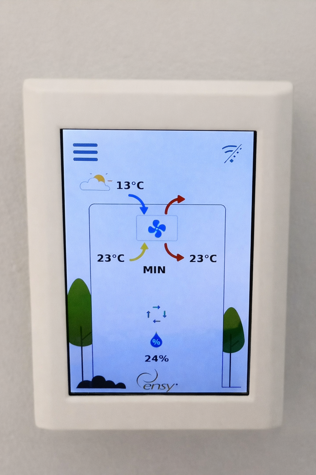 Boligen er utstyrt med et balansert ventilasjonsanlegg som sikrer et sunt og godt inneklima. Galleribilde