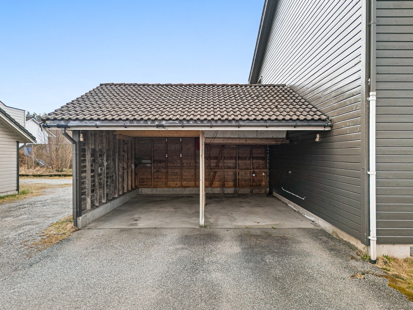 Medfølgende leiligheten er det tinglyst bruksrett til en parkeringsplass i felles garasje/carport. Galleribilde