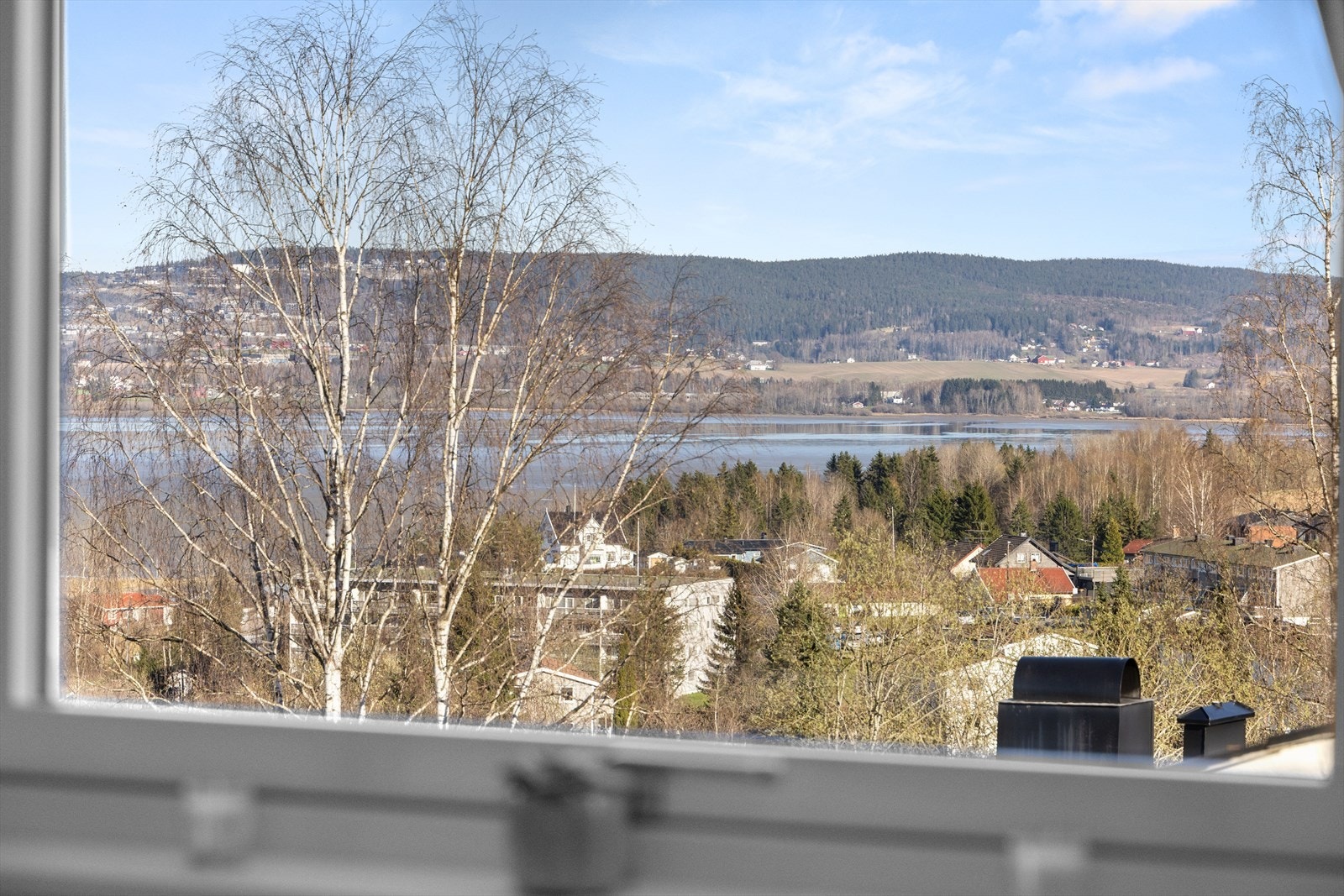 Fra stuen er det en flott utsikt mot Svellet. Galleribilde