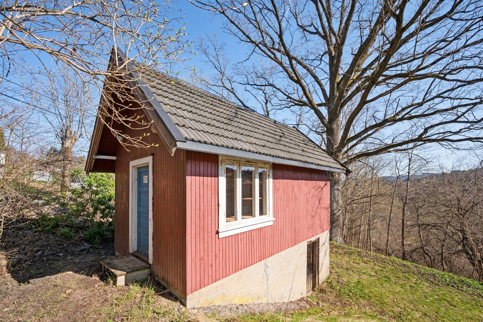 Utebod for ekstra lagringsplass. Galleribilde