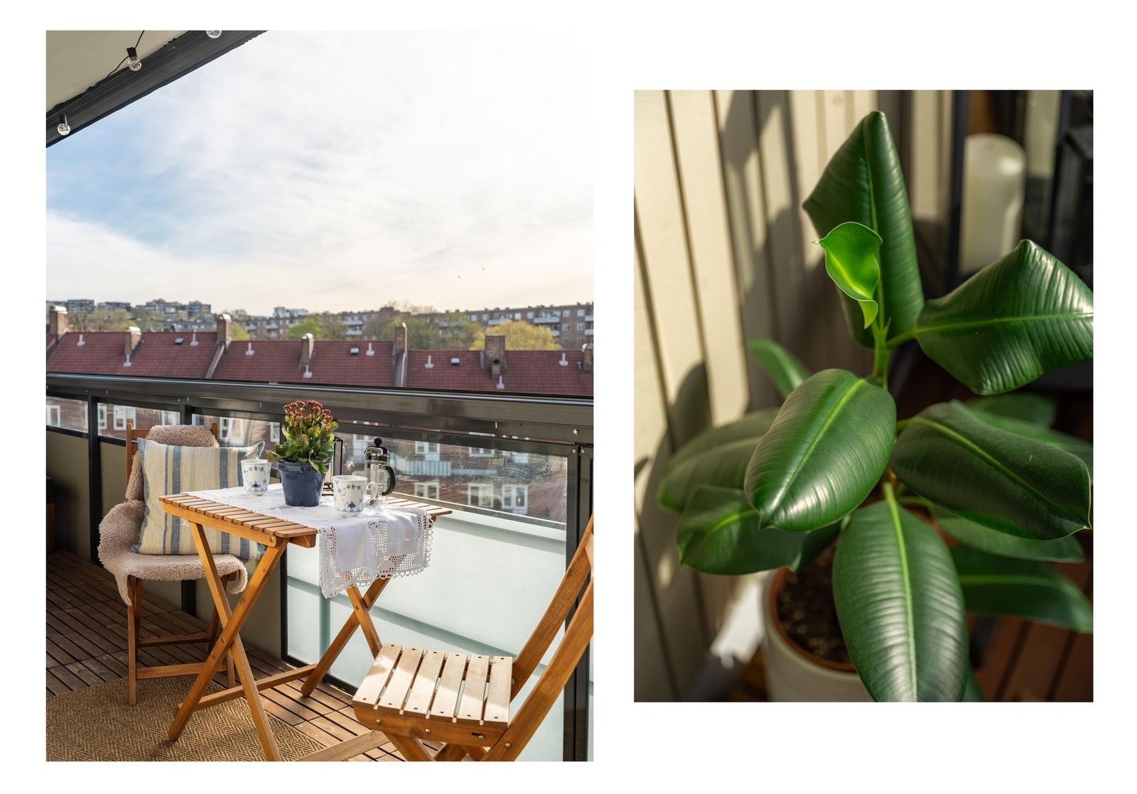 Her kan du også sitte ute i de andre årstidene, da det er muligheter for innglassing og el-uttak til varmelampe. Galleribilde