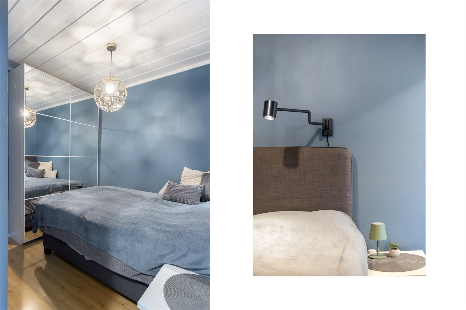 Leiligheten har en smart planløsning med en praktisk sovealkove, som gir en god adskillelse fra oppholdsrommene. Galleribilde