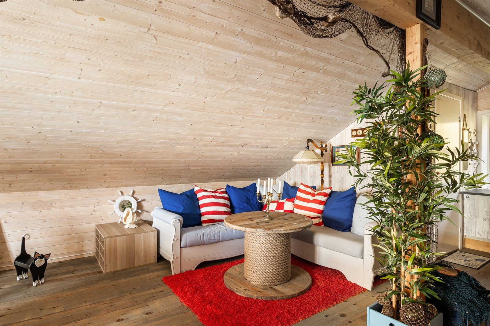 Loftstue naust. Galleribilde