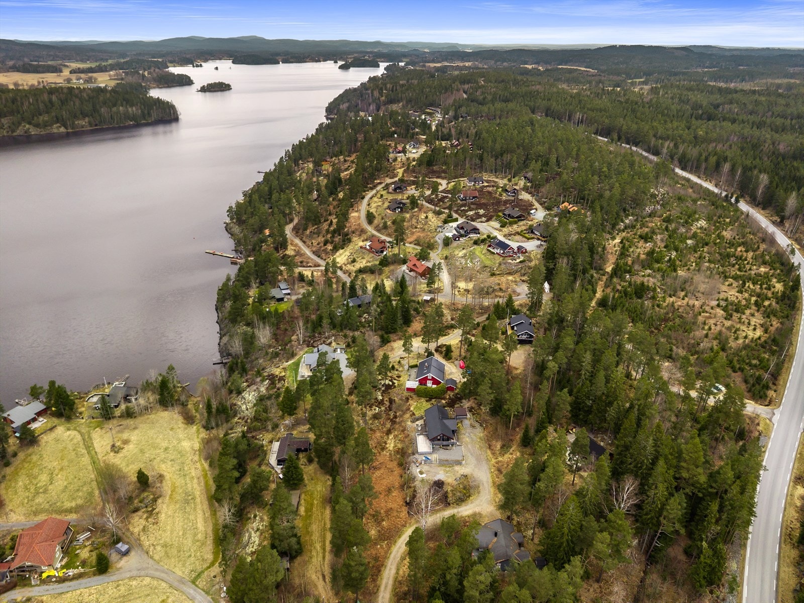 Dronefoto Galleribilde