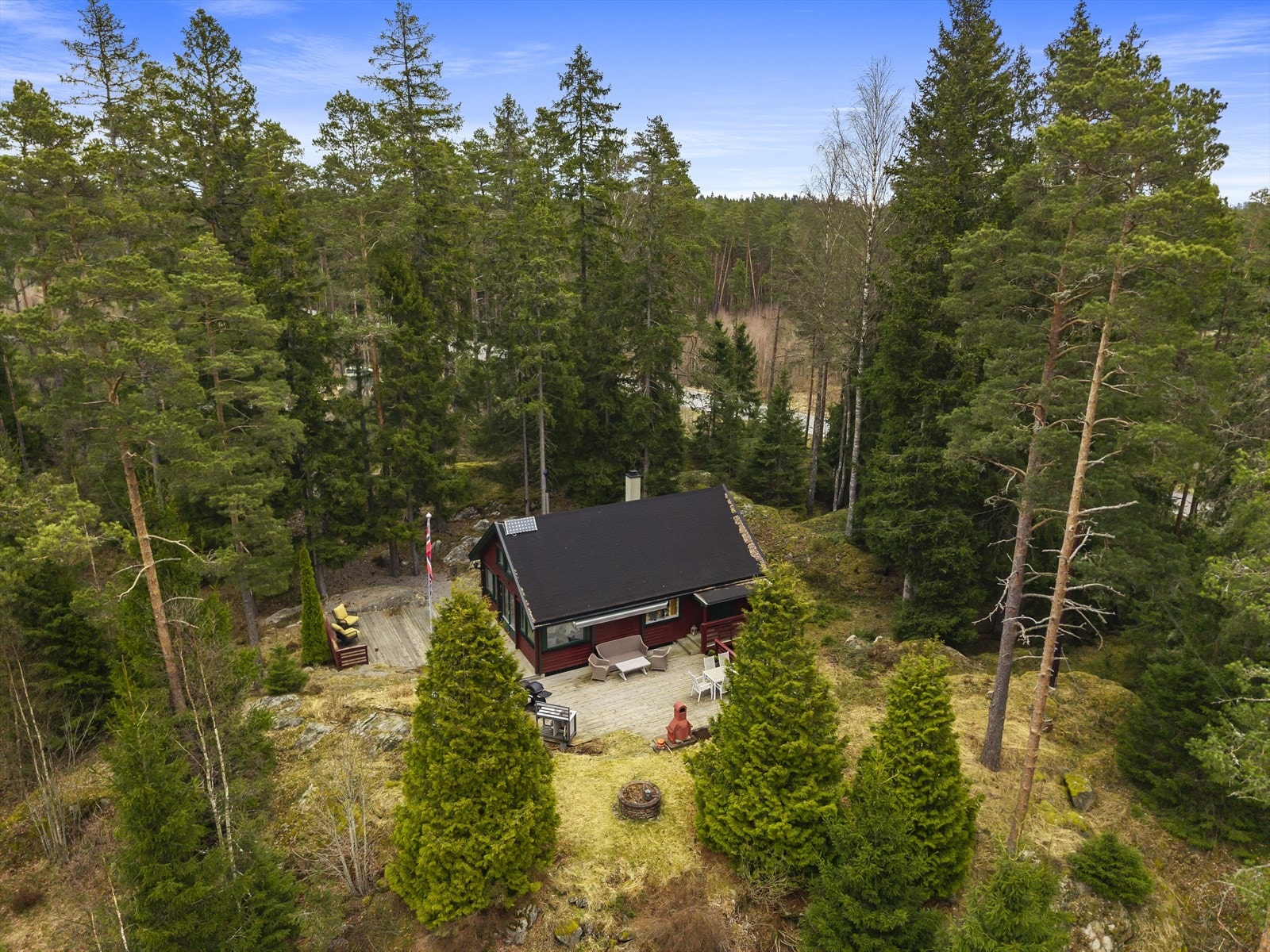 Dronefoto Galleribilde