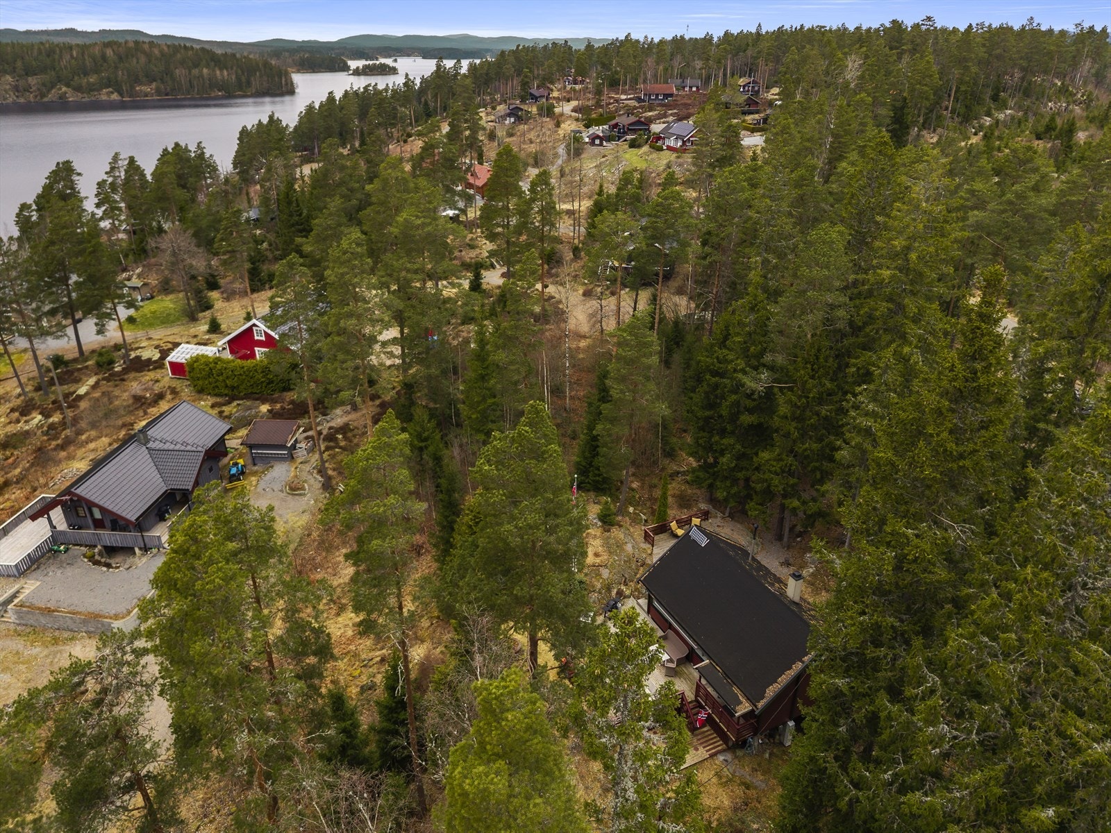 Dronefoto Galleribilde