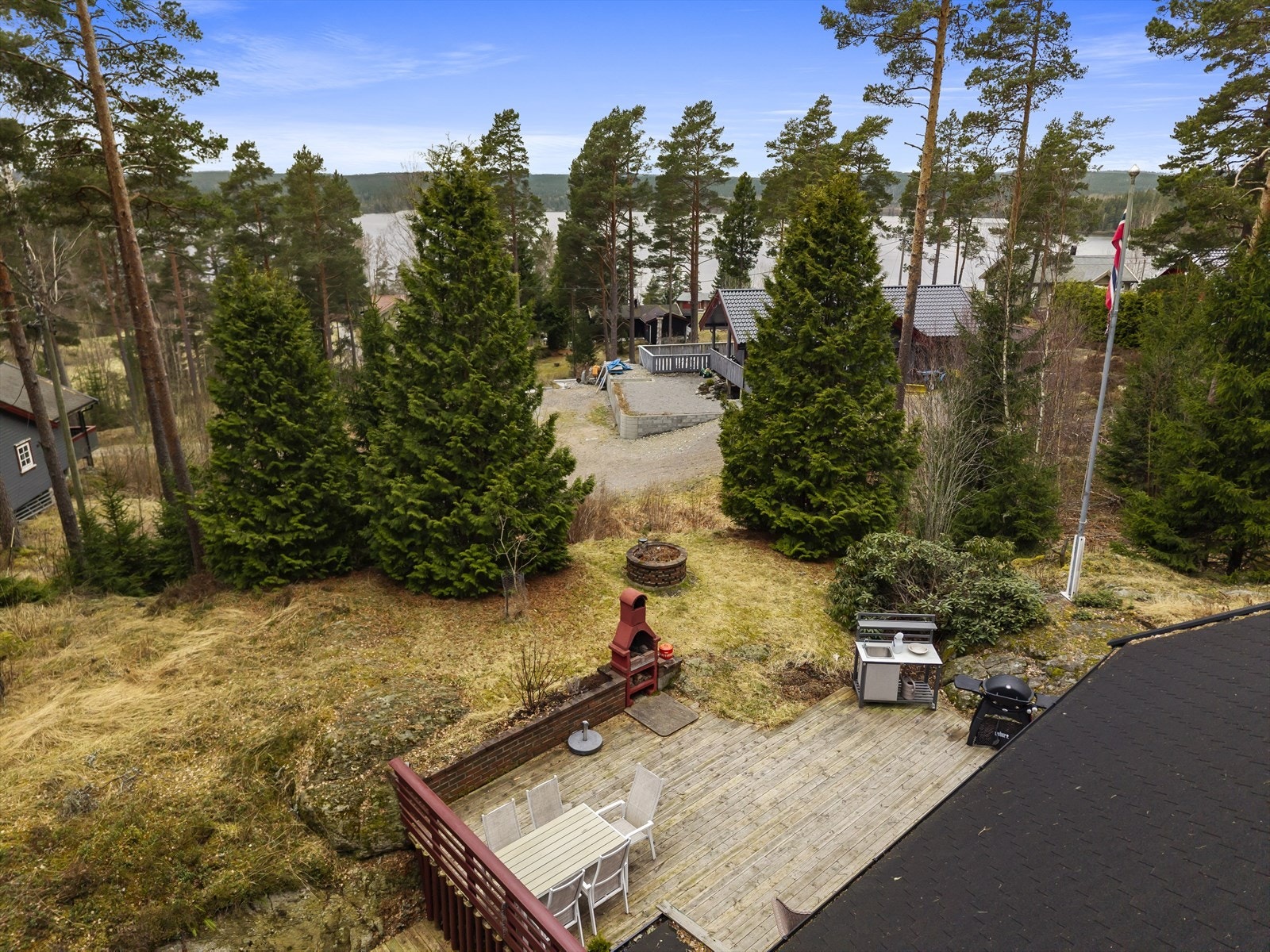 Dronefoto Galleribilde