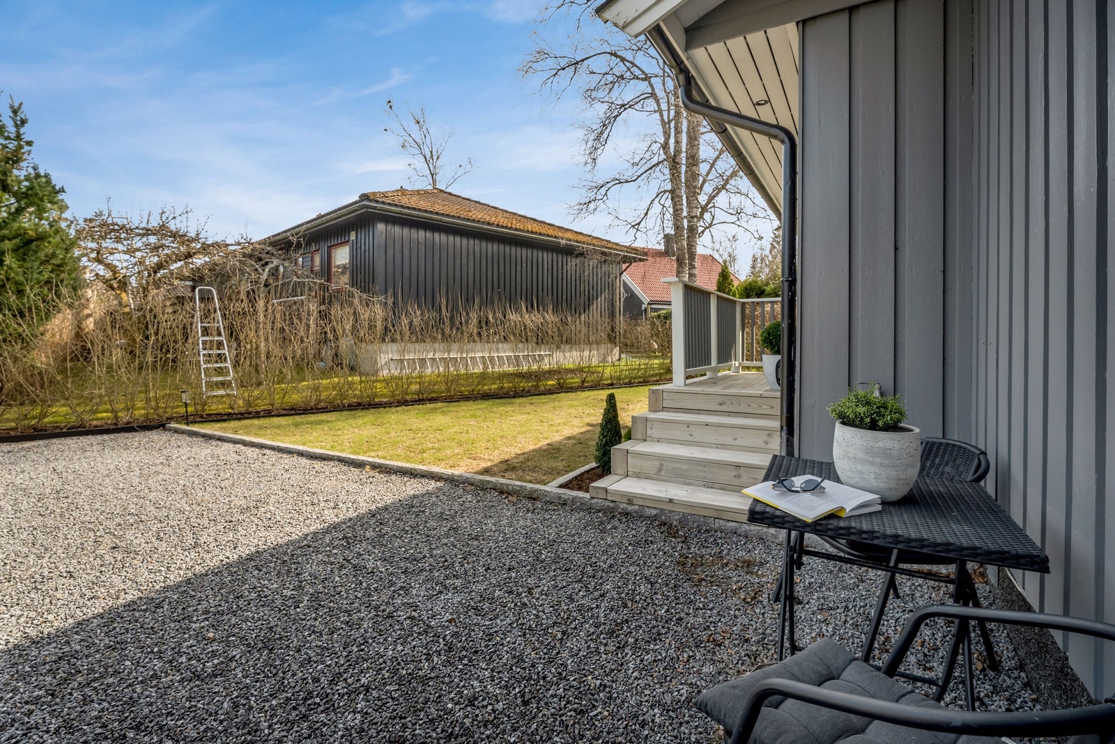 Huset fremstår som velholdt. Galleribilde