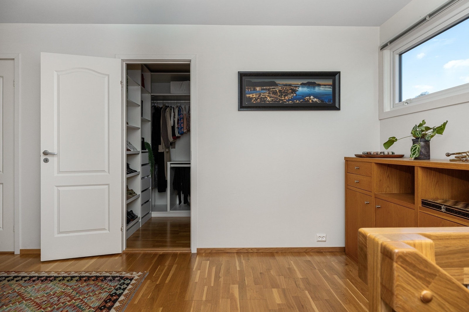 Walk-in garderobe Galleribilde