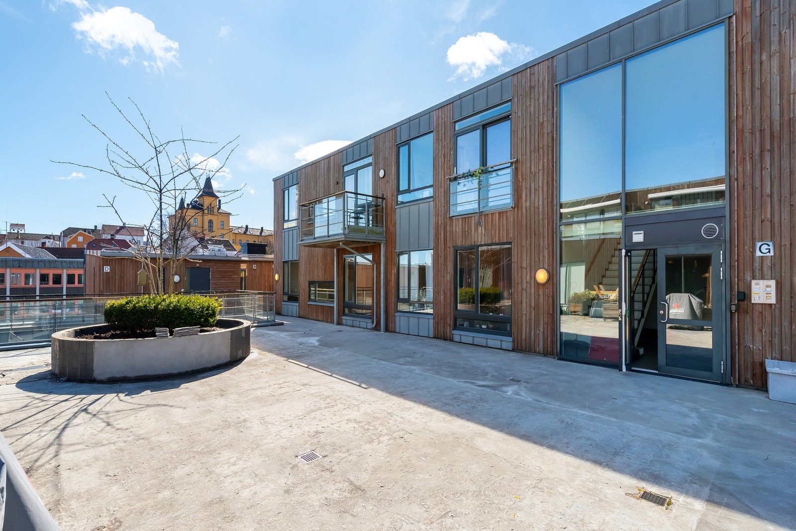 Inngang til leilighetsbygg 7G. Galleribilde