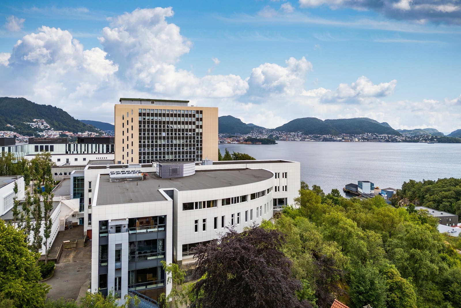 NHH ligger like bortenfor boligen. Galleribilde