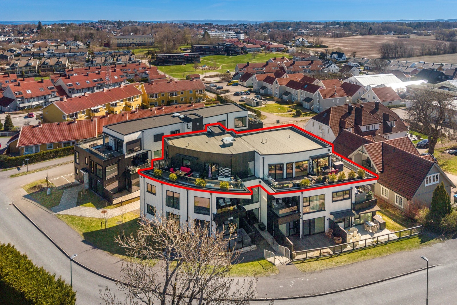 Unik toppleilighet Galleribilde