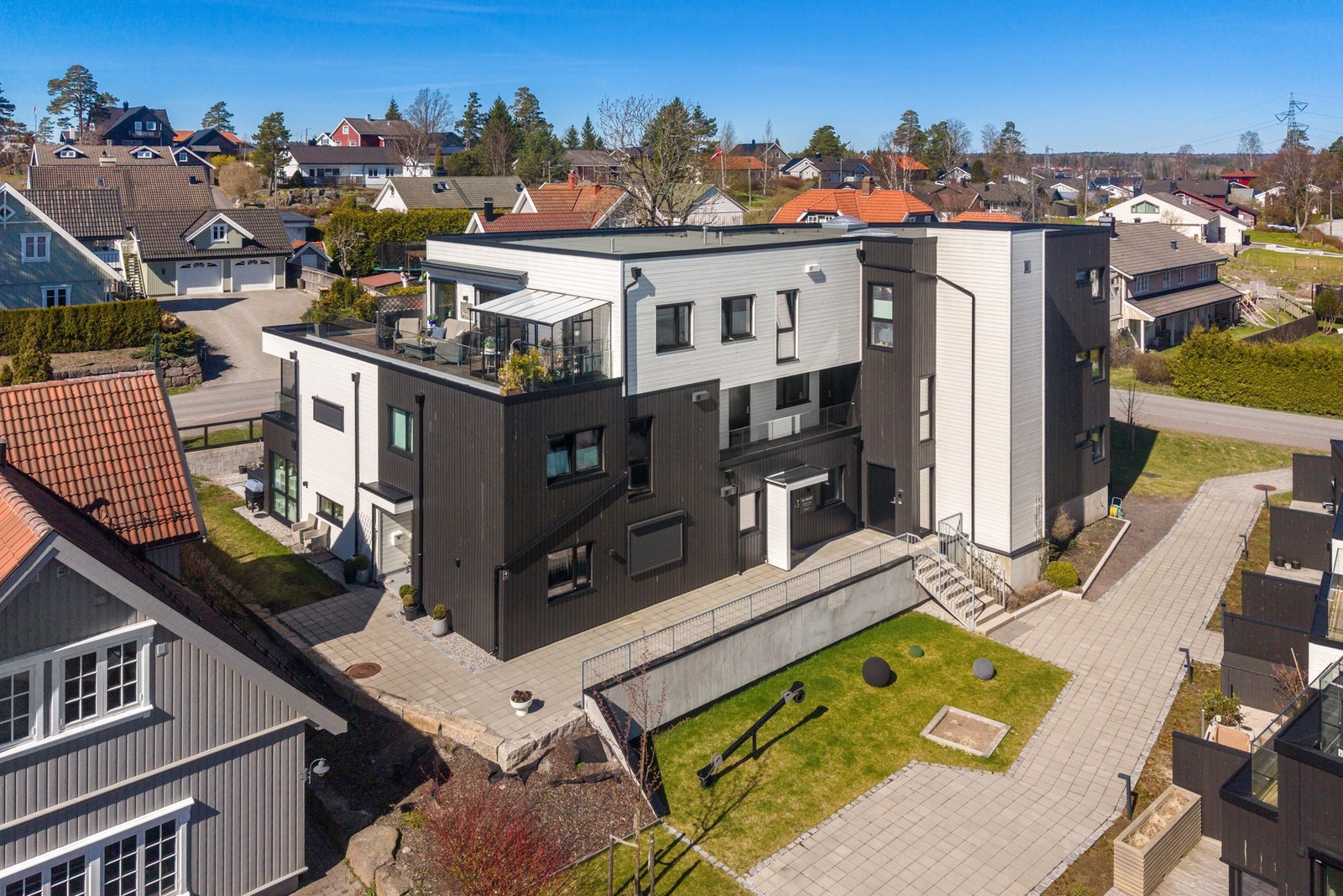 Toppleilighet med stor terrasse Galleribilde