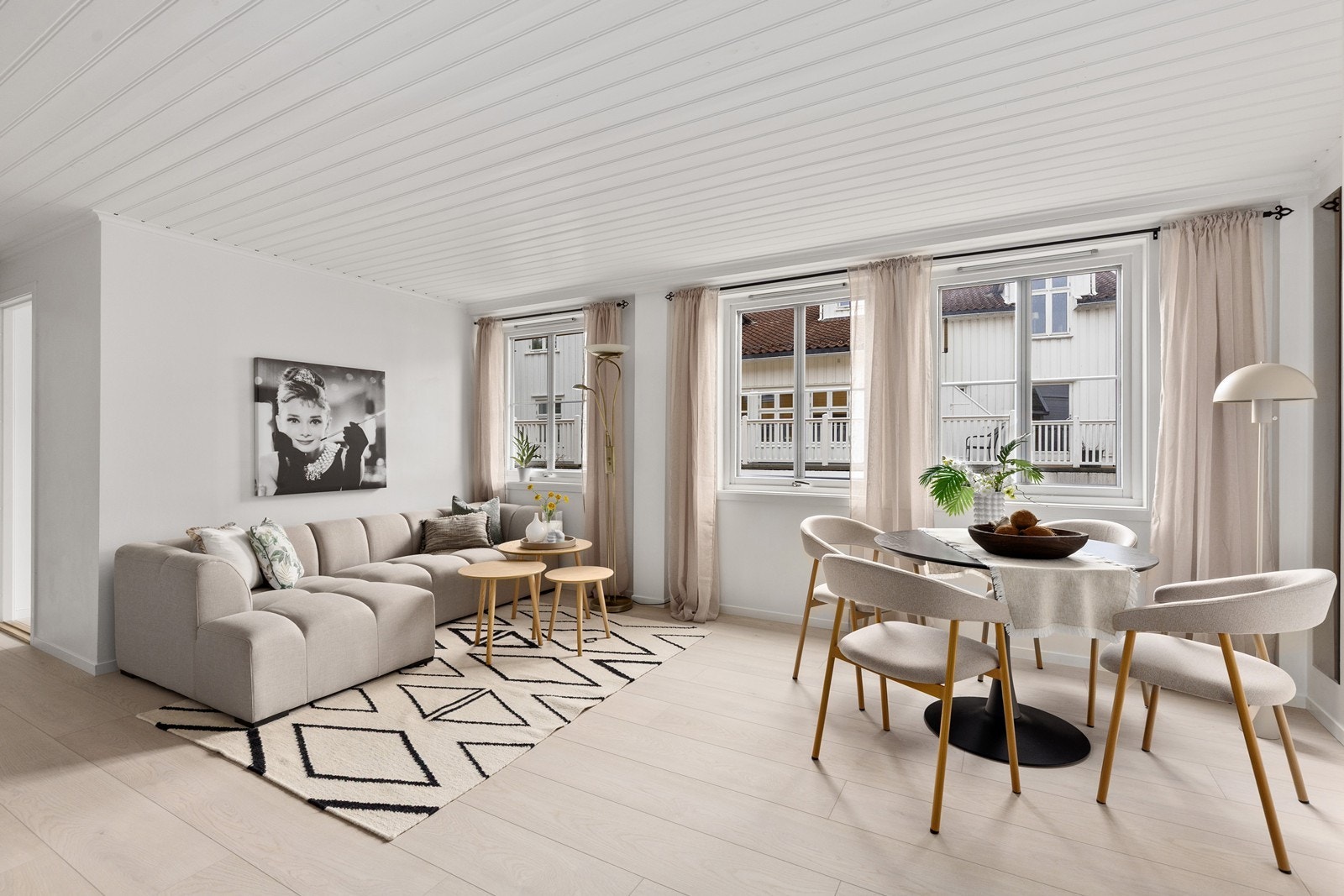 Even Guttormsen i Nordvik presenterer Storgaten 17 - treroms leilighet i sentrum - sjønært - butikker i umiddelbar nærhet. Foto: Fokus foto Galleribilde