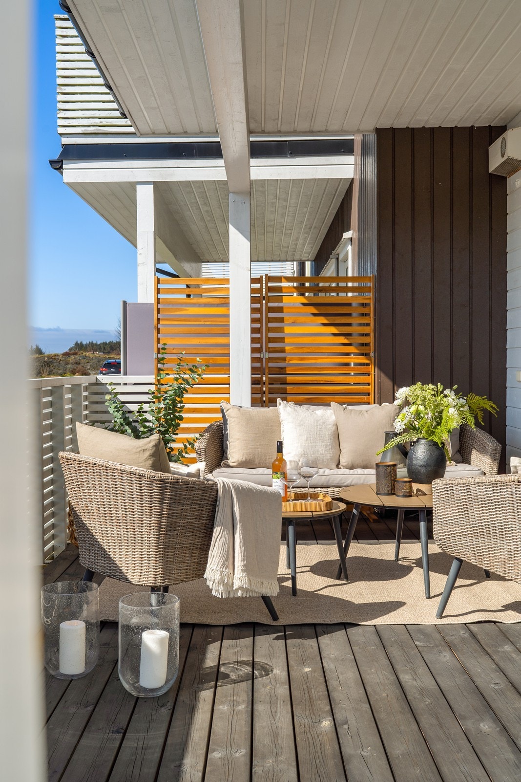 Stor og herlig terrasse på ca. 21 m². Galleribilde