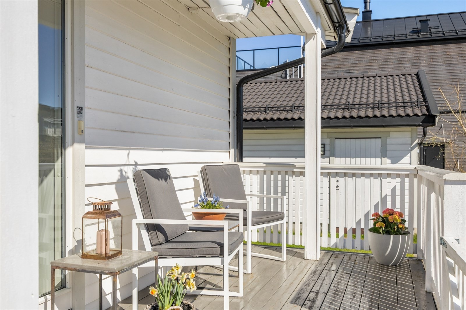 En lun krok ved inngangspartiet. Galleribilde