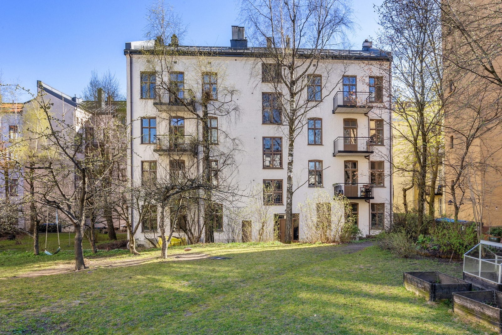 Byggets fasade. Galleribilde